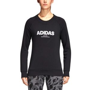 Adidas Black Crew Neck Sweatshirt Small